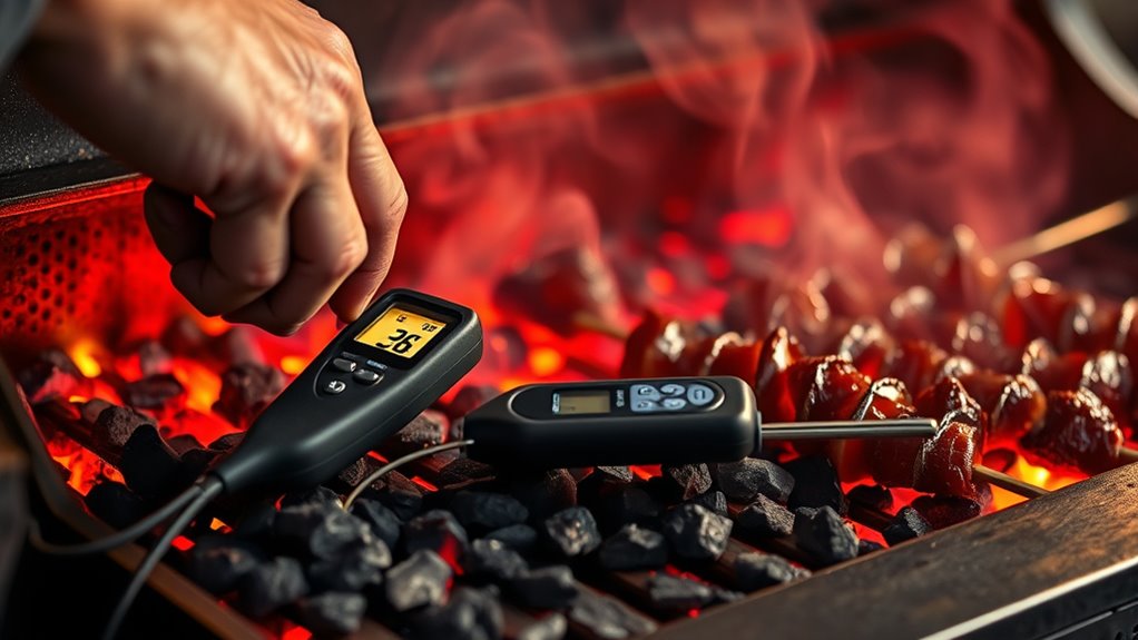 accurate grill temperature monitoring