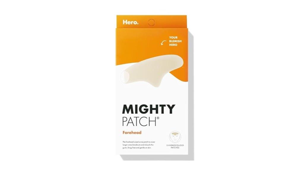 acne treatment forehead patch