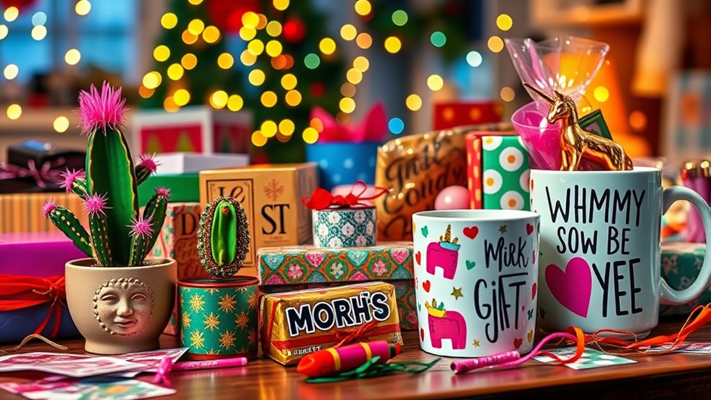 affordable unique white elephant gifts