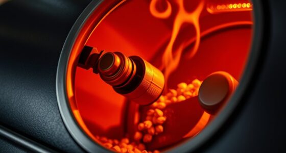 auger fan temperature control