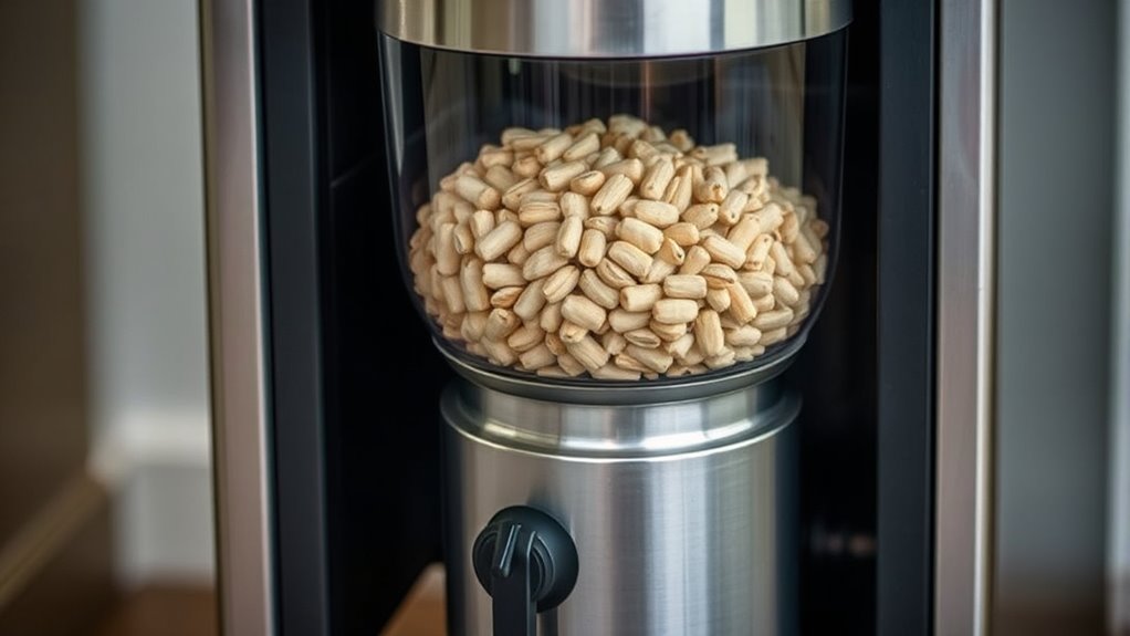 auto feed enhances heating efficiency