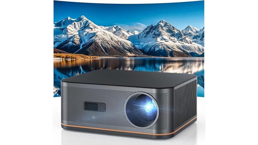 bright 4k wifi projector