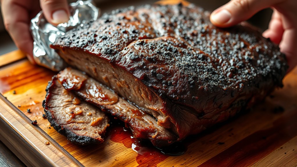 brisket wrapping technique benefits