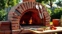 build a backyard brick pizza oven