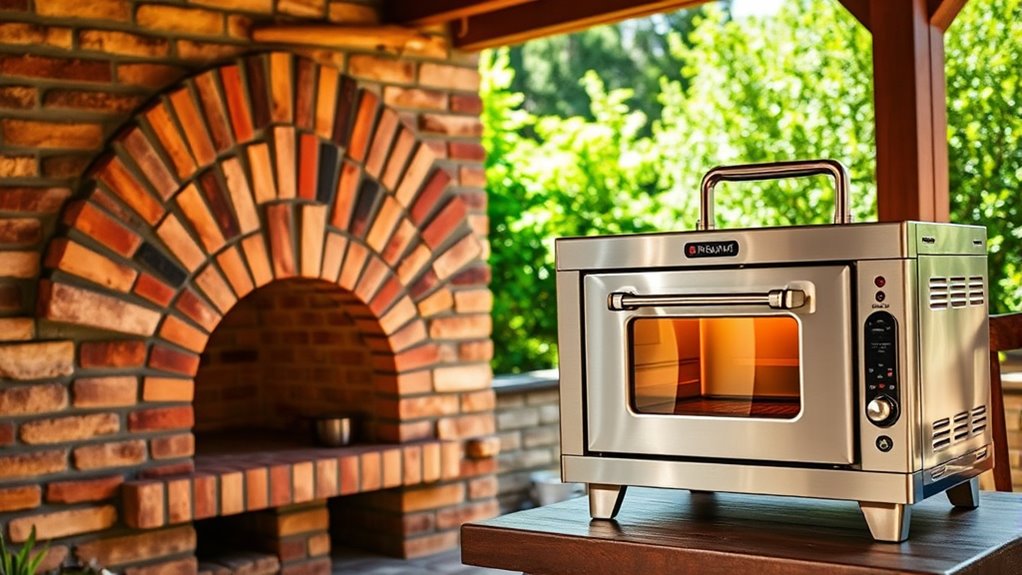 built in vs portable ovens