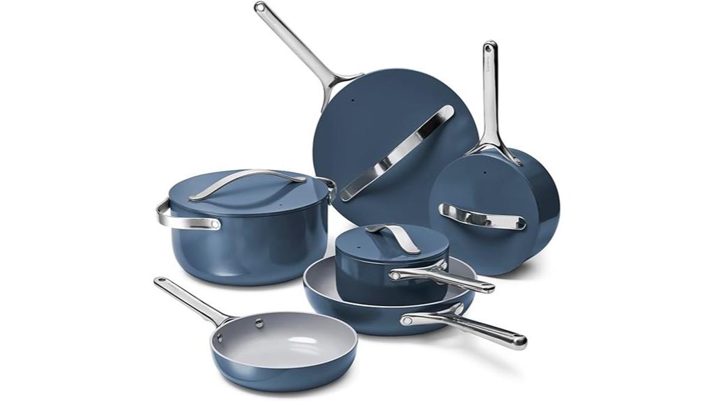 ceramic non stick cookware set