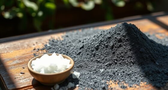 charcoal ash disposal uses