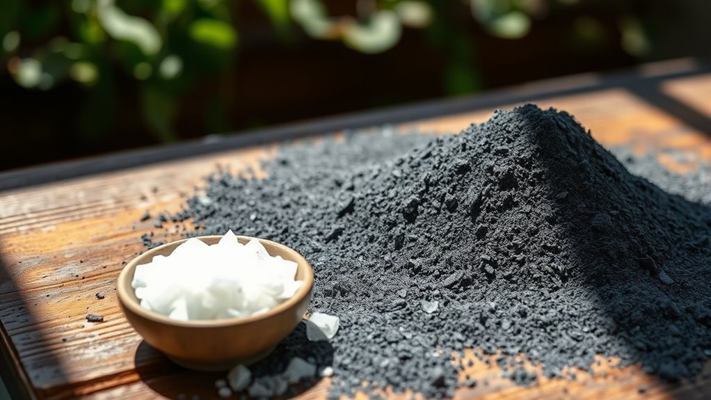 charcoal ash disposal uses