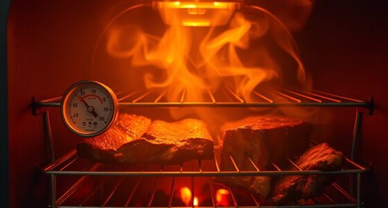 check smoker temperature settings