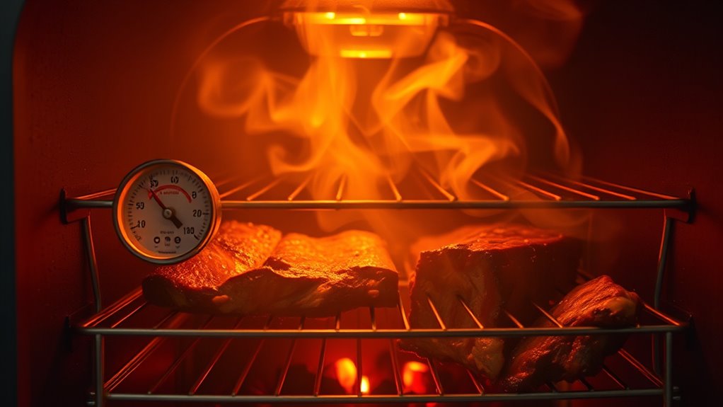 check smoker temperature settings