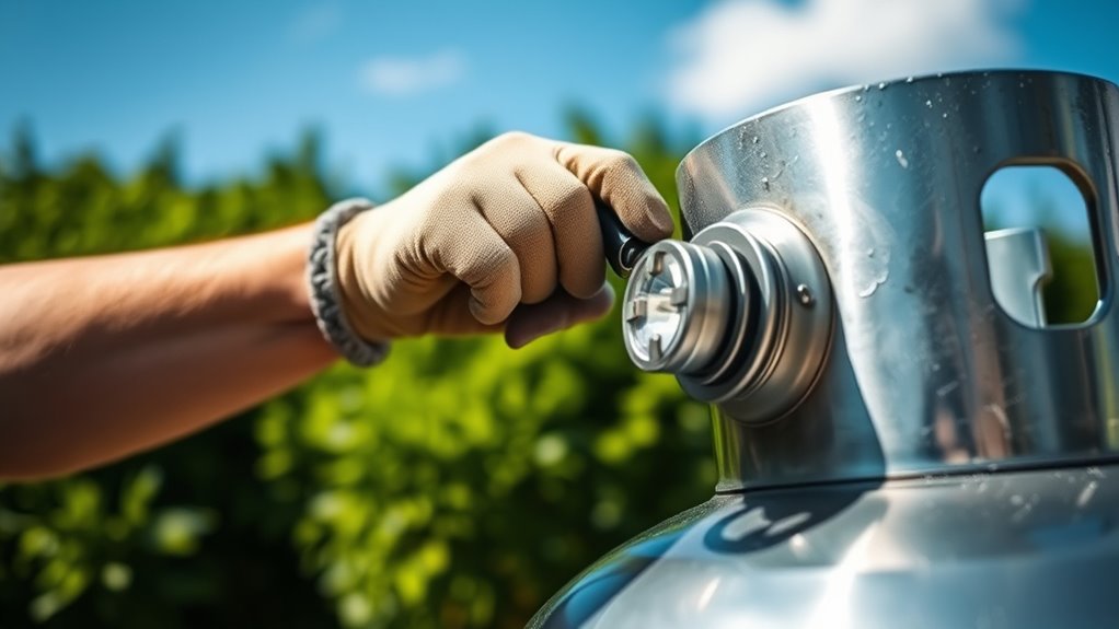 check tank for corrosion