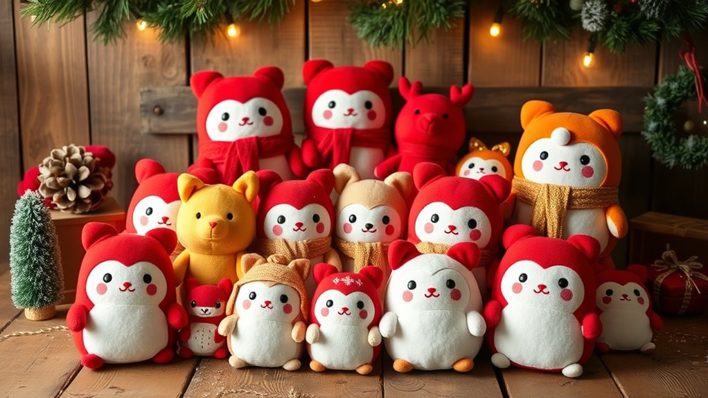 choosing cozy holiday plush