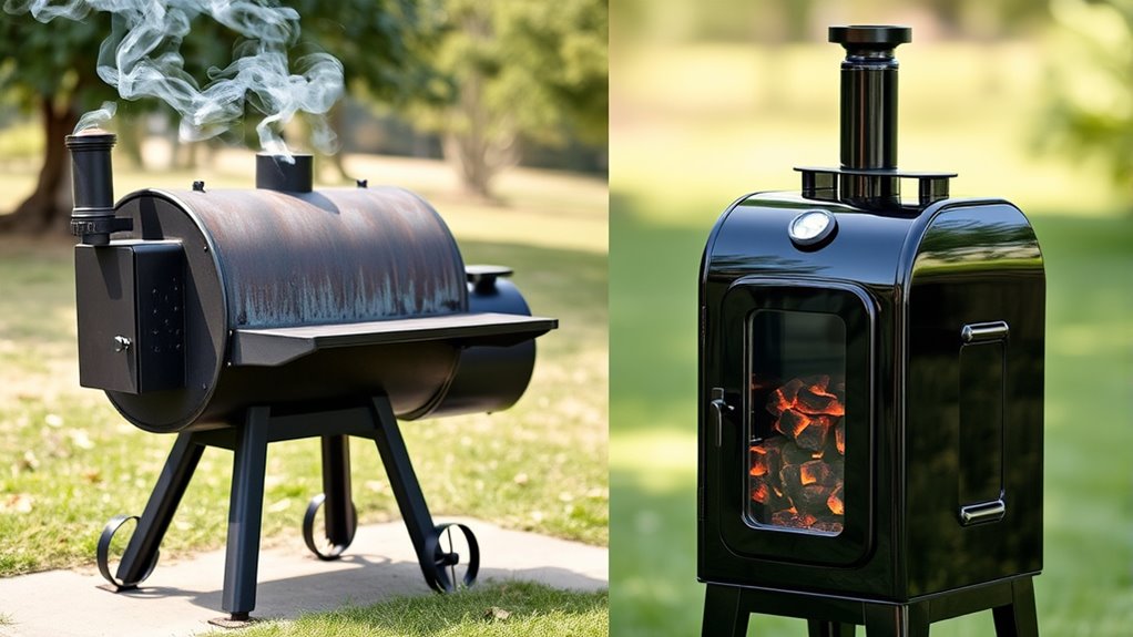 comparison of smoker types