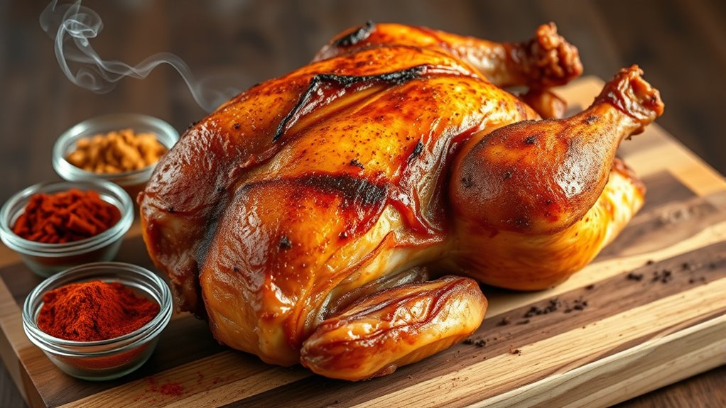 create a flavorful spice crust