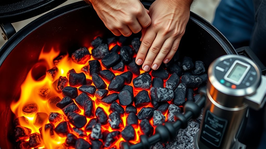 create multi zone grilling areas