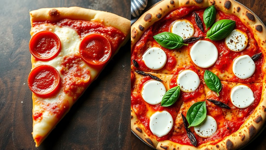 crust cheese sauce appearance