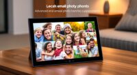 digital frames with email sharing