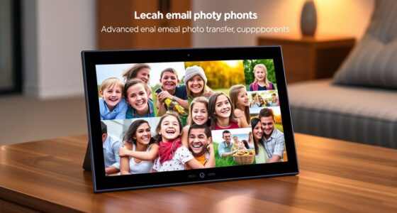 digital frames with email sharing