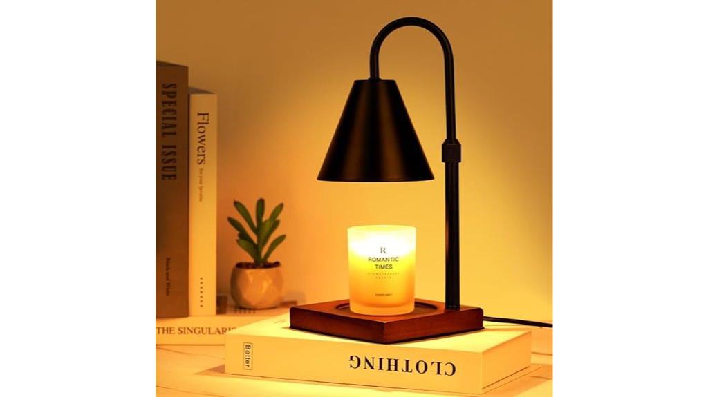 dimmable candle warmer lamp
