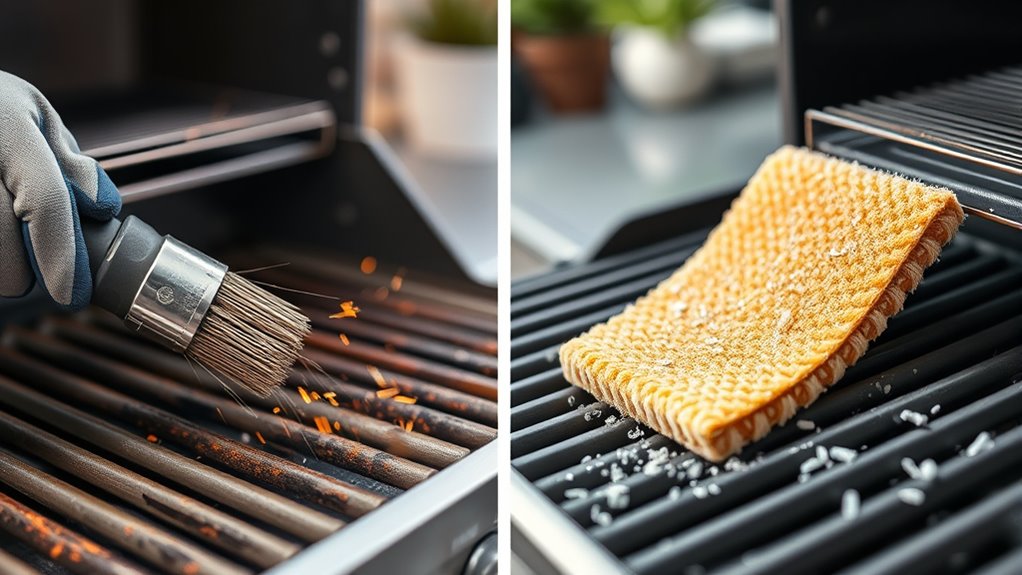 eco friendly grill cleaning