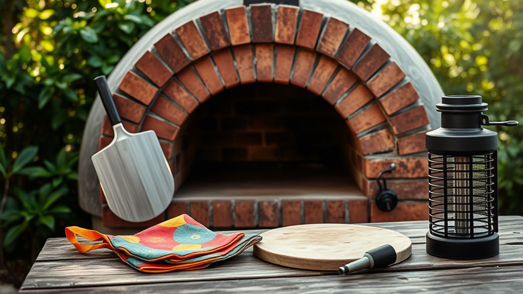 essential outdoor pizza oven accessories