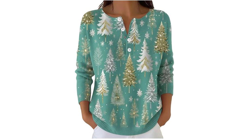 festive women s christmas sweaters