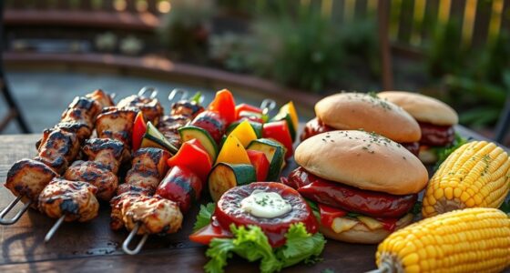 five easy barbecue dinners