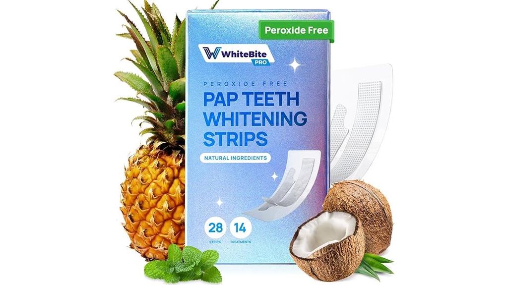 four treatment whitening strips