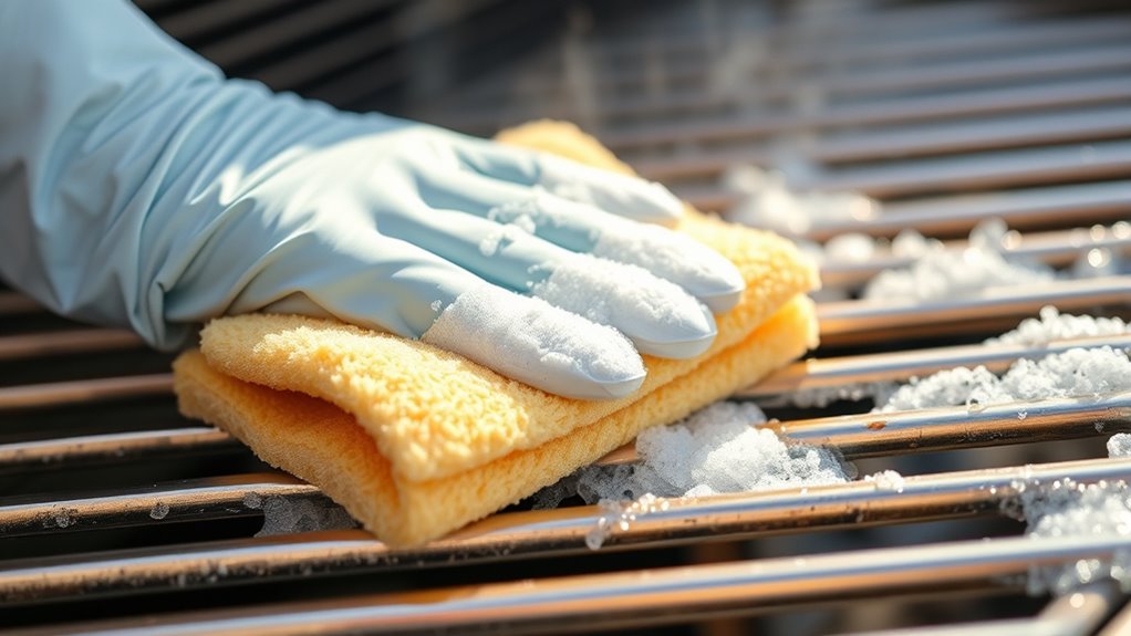 gentle soap cleaning method