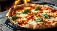 grilled or baked skillet pizza