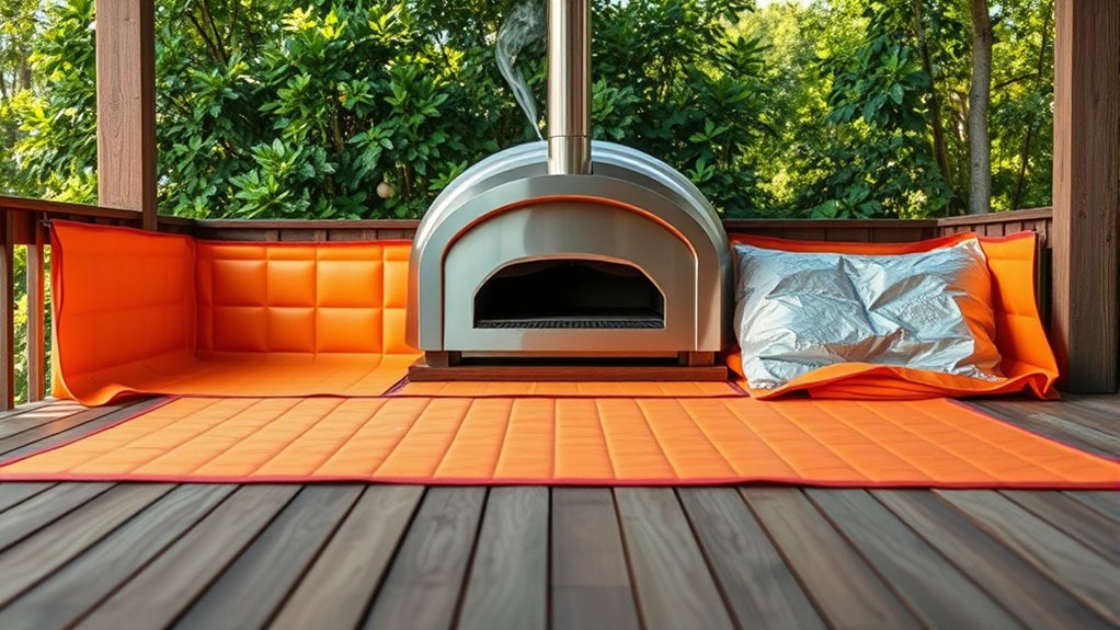 heat resistant insulation barriers