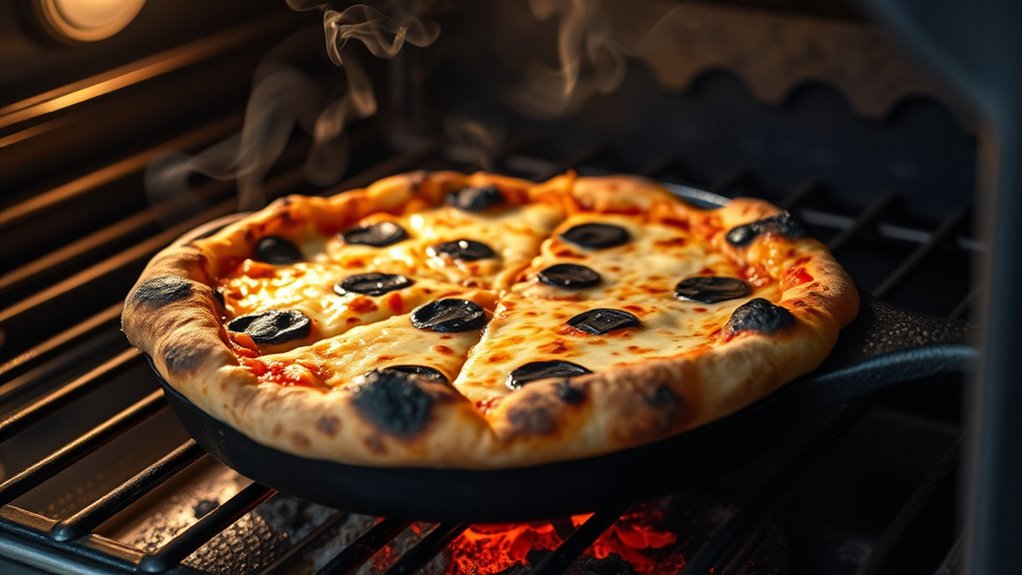 high heat with smoke infusion