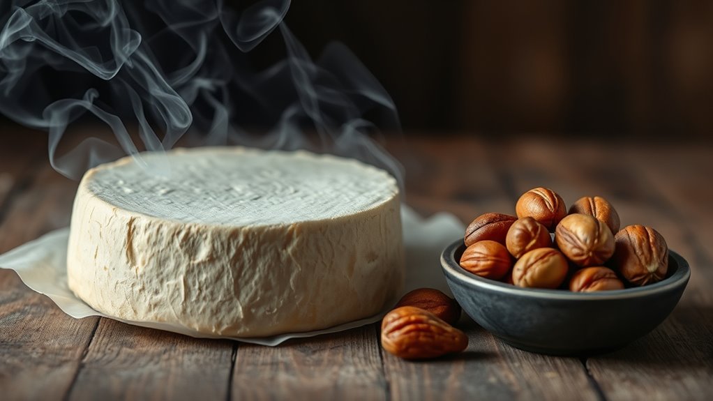 home smoked cheese and nuts