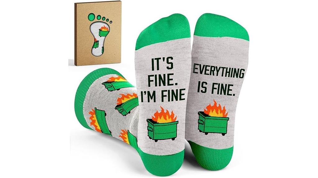 humorous socks for work