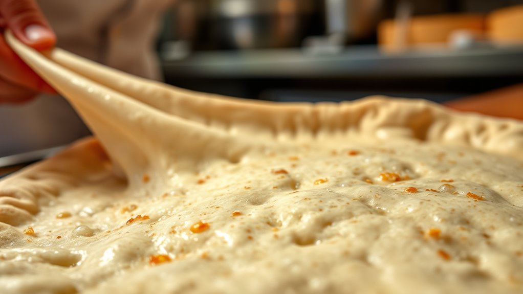 hydration influences crust texture