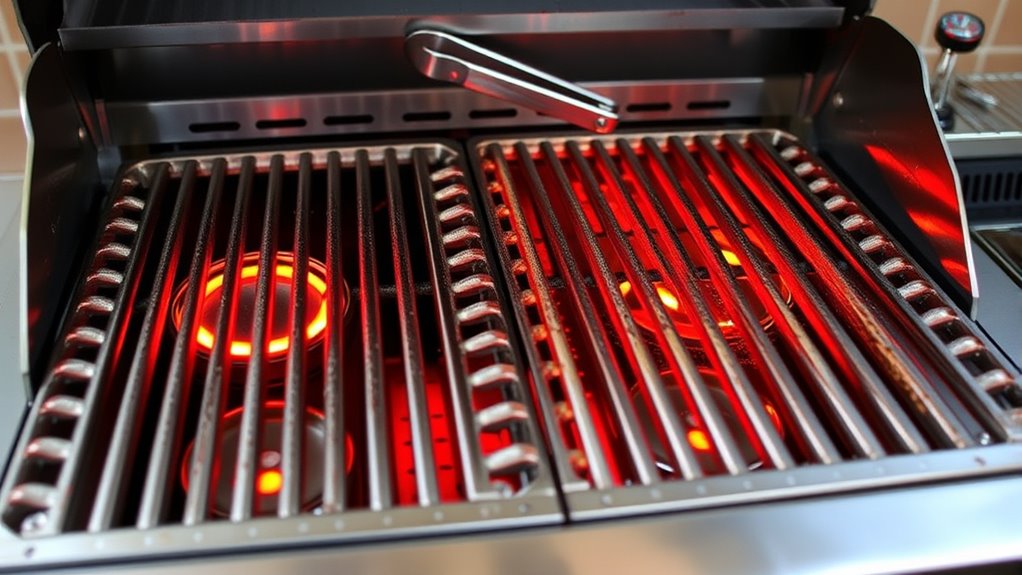 identify and repair grill hot spots