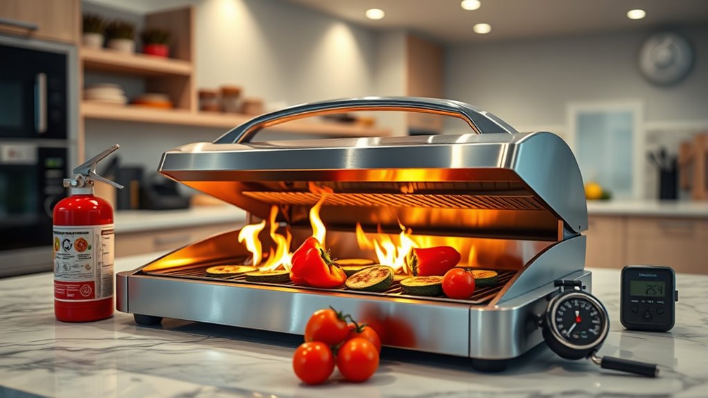 indoor grill safety tips