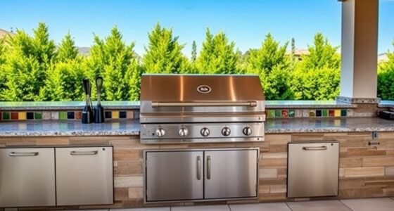 installing a built in grill