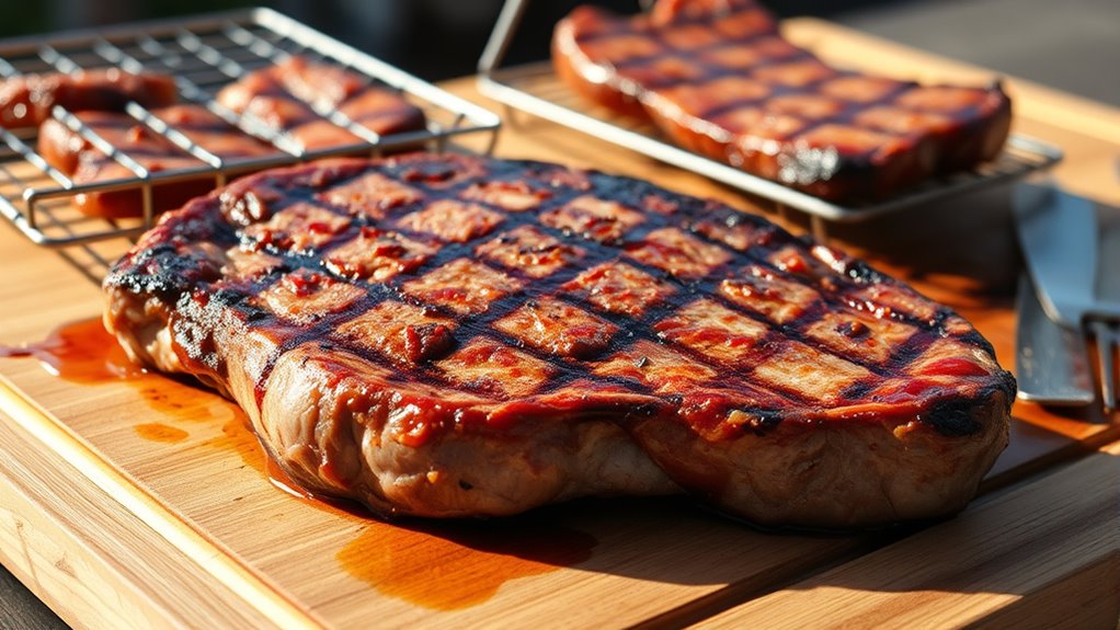 let meat rest before serving