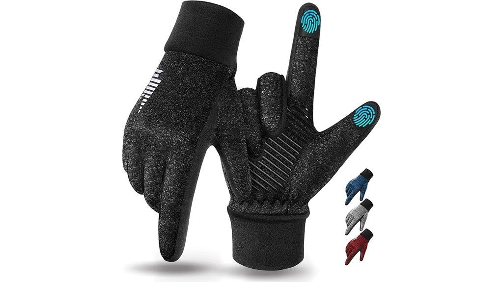 lightweight touchscreen winter gloves