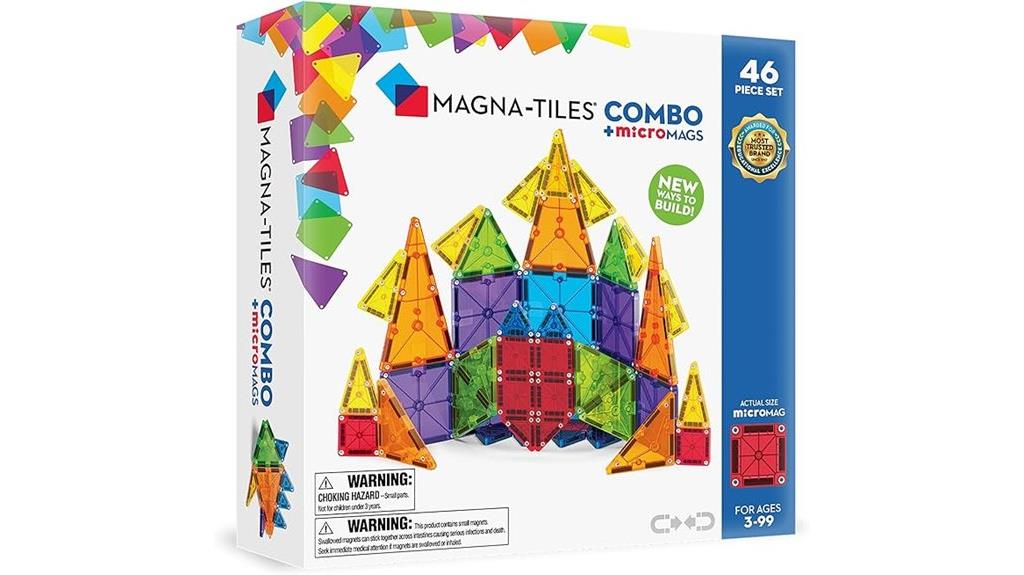 magnetic building block set