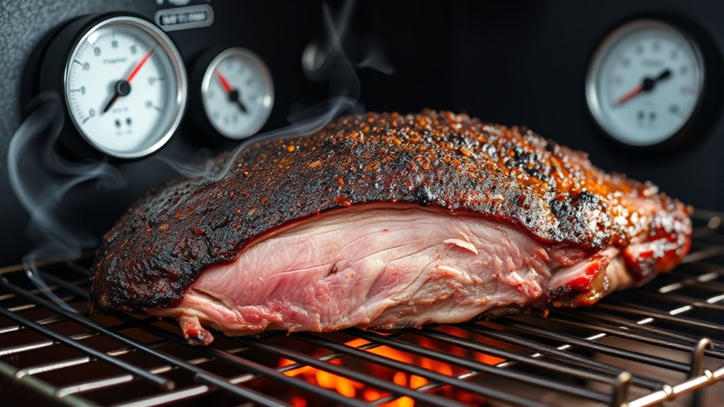 maintain consistent smoker temperature