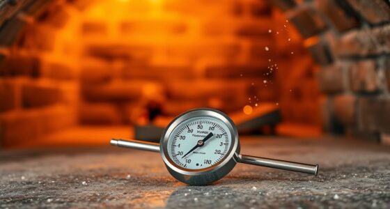 measuring pizza oven temperatures