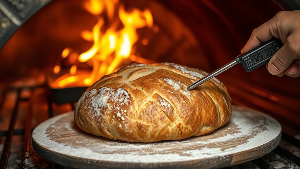 monitor and control oven heat