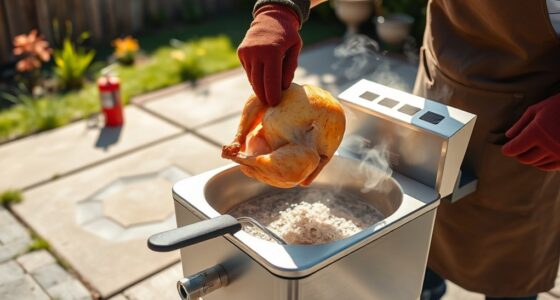 outdoor fryer safety tips