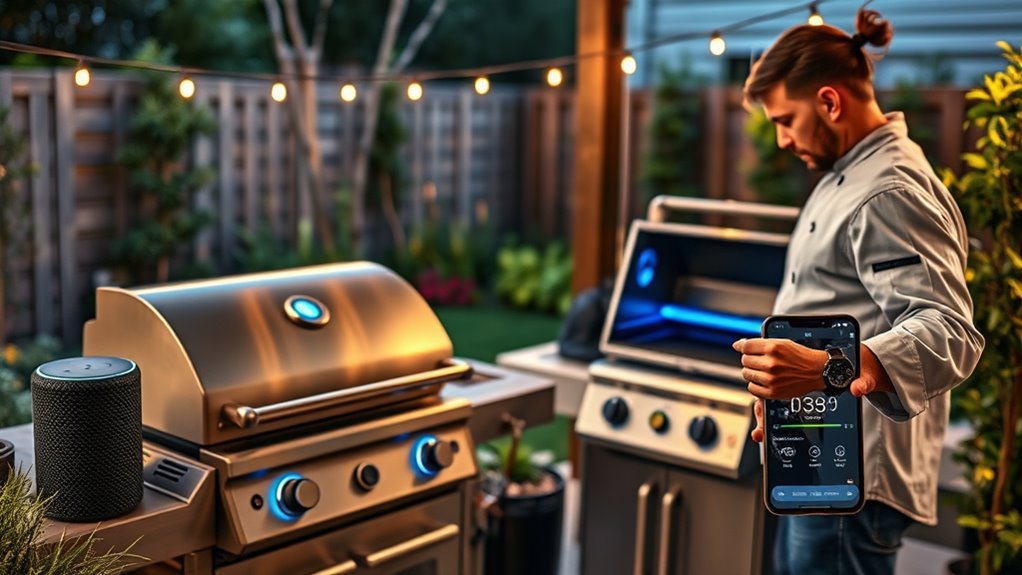 outdoor smart home setup