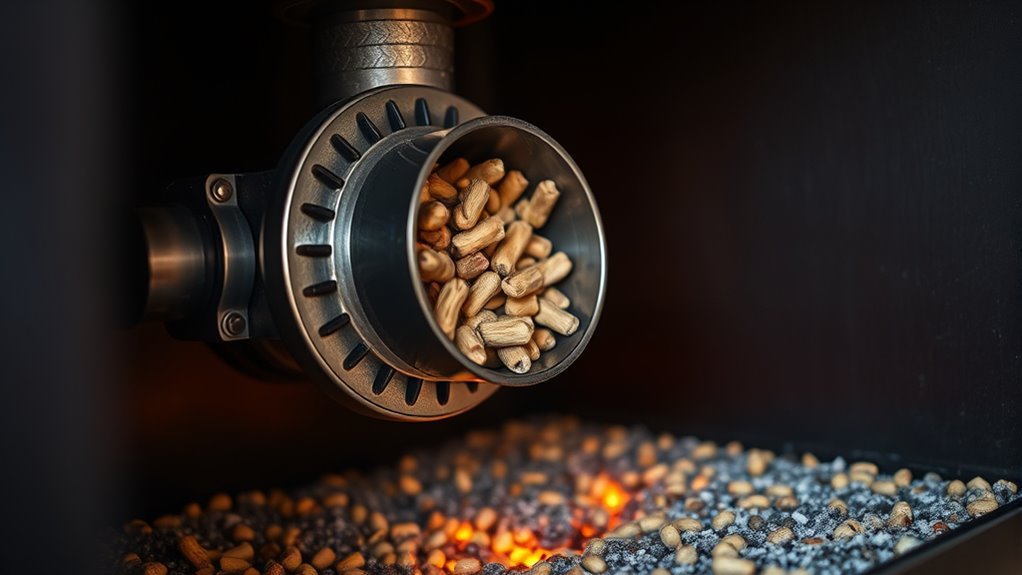 pellet feed mechanism accuracy