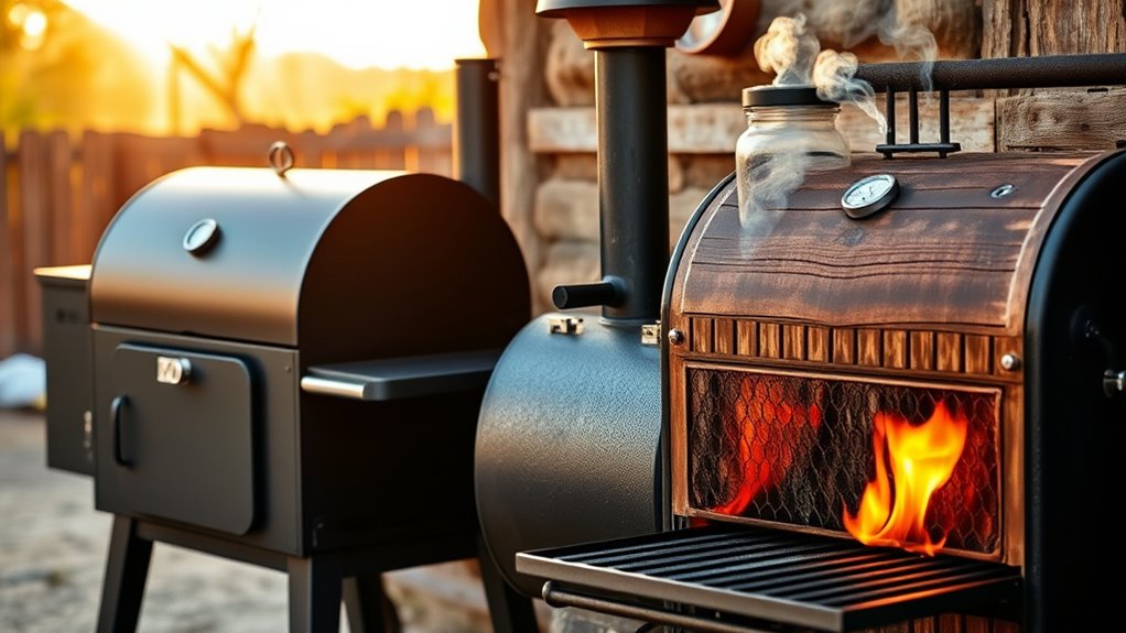 pellet vs traditional smoking