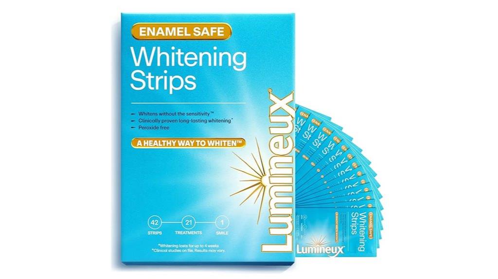 peroxide free brightening strips