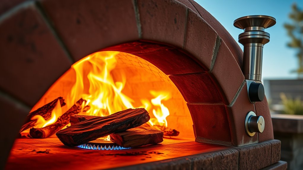 pizza oven fuel types